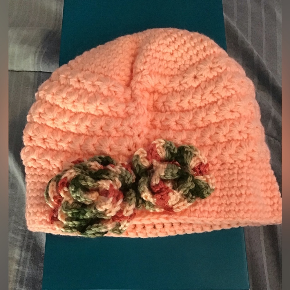 New never worn hand knitted hat
